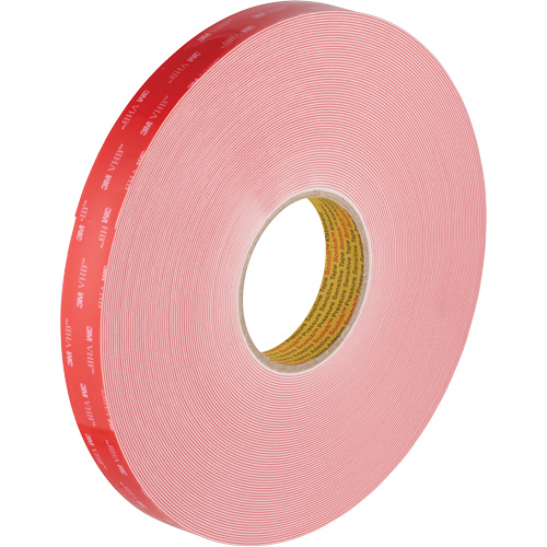 Ruban VHB, 32,9 m (108') lo x 1117,6 mm (44") la, 0,028 mm, Acrylique Seaboard Timber Mart