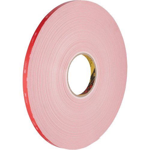 Ruban VHB, 32,9 m (108') lo x 12,7 mm (1/2") la, 62 mils, Acrylique Seaboard Timber Mart