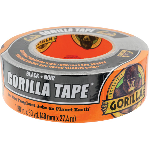 Duct Tape, 17 mils, Black, 48 mm (2") x 27.43 m (90') Seaboard Timber Mart