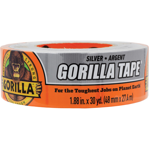 Duct Tape, 17 mils, Silver, 48 mm (2") x 27.43 m (90') Seaboard Timber Mart