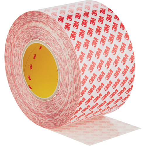 Ruban adh&eacute;sif double face, Polyester, 100 mm (3,93") la x 50 m (164') lo, 8 mils &eacute;pais Seaboard Timber Mart