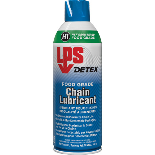 Lubrifiant pour chaîne de qualit&eacute; alimentaire Detex, 12 oz/340 g/430 ml, Canette a&eacute;rosol Seaboard Timber Mart