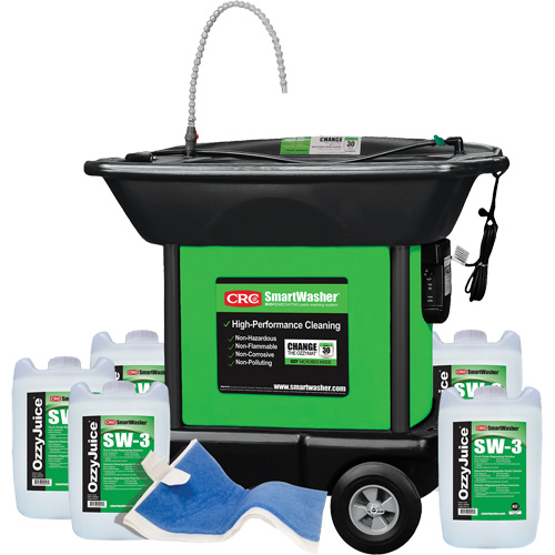Trousse de bassin de nettoyage de pi&egrave;ces lourd SmartWasher SW-337 Seaboard Timber Mart