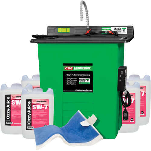 Trousse de bassin de nettoyage de pi&egrave;ces Signature SmartWasher SW-725 Seaboard Timber Mart