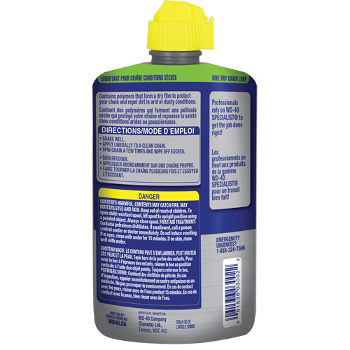 Bike Dry Chain Lubricant, Bottle Seaboard Timber Mart