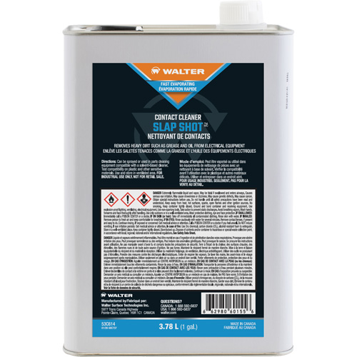 Nettoyant pour contacts SLAP SHOT, Cruche Seaboard Timber Mart