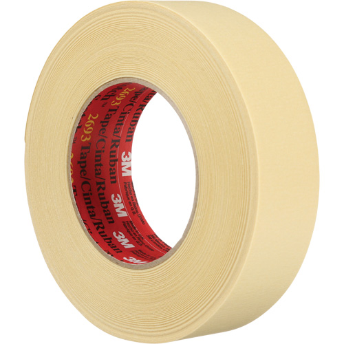 Scotch&reg; High-Performance Masking Tape 2693, 36 mm (1-1/2") x 55 m (180'), Tan Seaboard Timber Mart