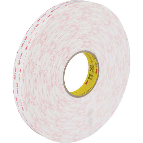Ruban VHB 4950, 33 m (108') lo x 25,4 mm (1") la, 45 mils, Acrylique Seaboard Timber Mart