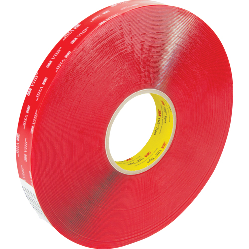 Ruban en mousse 4910, 33 m (108') lo x 25,4 mm (1") la, 40 mils, Acrylique Seaboard Timber Mart