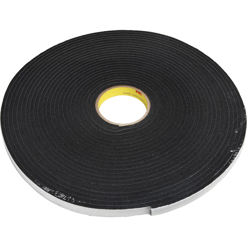 Double-Coated Foam Tape, 33 m (108') L x 12.7 mm (1/2") W, 62 mils, Polyethylene Seaboard Timber Mart