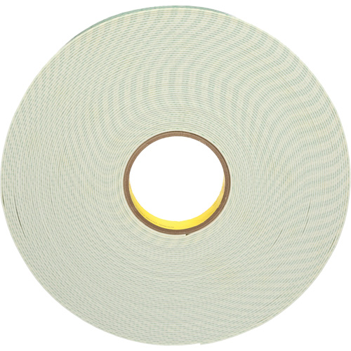 Ruban de mousse avec rev&ecirc;tement deux c&ocirc;t&eacute;s, Ruban double face en mousse, 33 m (108') lo x 25,4 mm (1") la, 62 mils, Ur&eacute;thane Seaboard Timber Mart