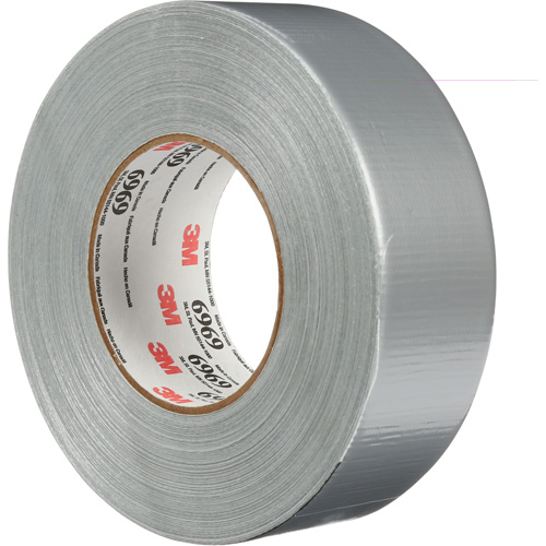Ruban pour conduits extra robuste 6969, 10,7 mils, Argent, 48 mm (2") x 55 m (180') Seaboard Timber Mart