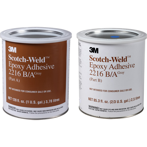Adh&eacute;sif Scotch-Weld, 1 gal., Seau, Deux composants, Gris Seaboard Timber Mart