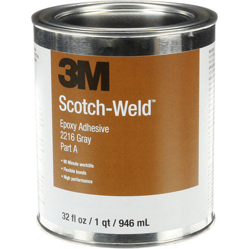 Adh&eacute;sif Scotch-Weld, 32 oz liq., Trousse, Deux composants, Gris Seaboard Timber Mart