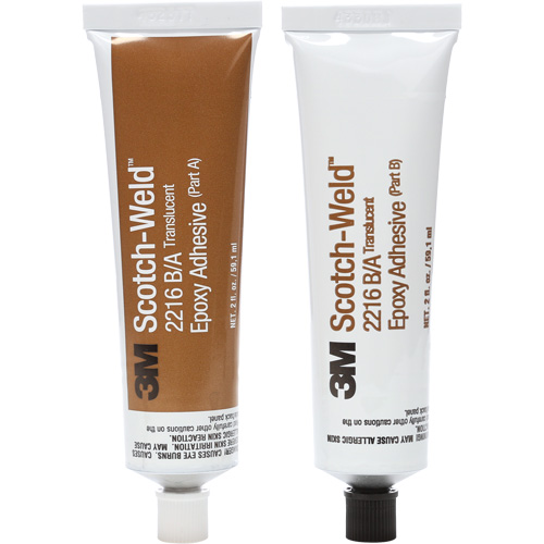 Scotch-Weld Adhesive, 2 fl. oz., Kit, Two-Part, Translucent Seaboard Timber Mart