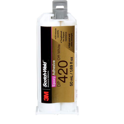Scotch-Weld Adhesive, 1.25 fl. oz., Cartridge, Two-Part, Off-White Seaboard Timber Mart