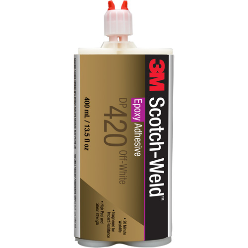 Scotch-Weld Adhesive, 400 ml, Cartridge, Two-Part, Off-White Seaboard Timber Mart