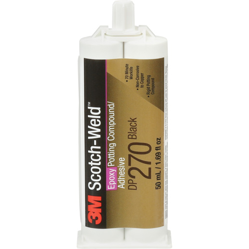 Scotch-Weld Potting Compound, 1.7 fl. oz., Dual Cartridge, Two-Part, Black Seaboard Timber Mart