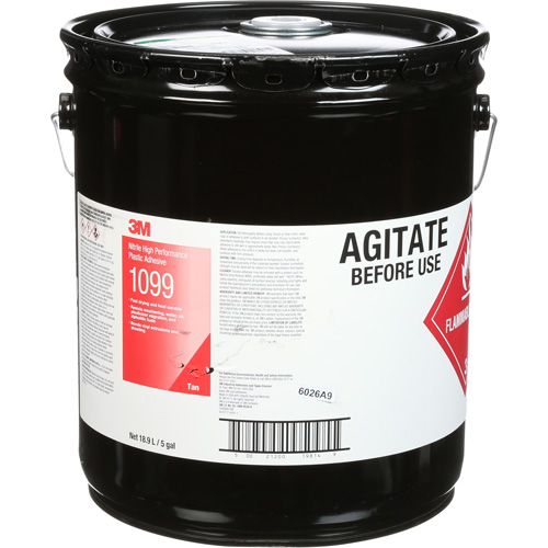 Scotch-Weld Nitrile High-Performance Adhesive, 5 gal., Pail, Yellow Seaboard Timber Mart