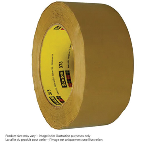 Ruban pour sceller les boîtes Scotch 373, Adh&eacute;sif Thermofusible, 2,5 mils, 48 mm (2") x 100 m (328') Seaboard Timber Mart