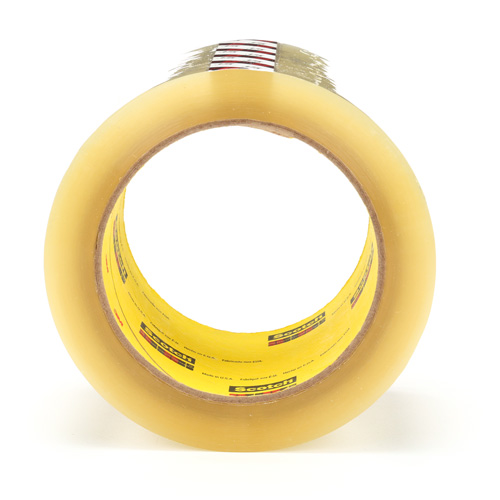 Ruban pour sceller les boîtes Scotch 375, Adh&eacute;sif Thermofusible, 3,1 mils, 72 mm (3") x 50 m (164') Seaboard Timber Mart