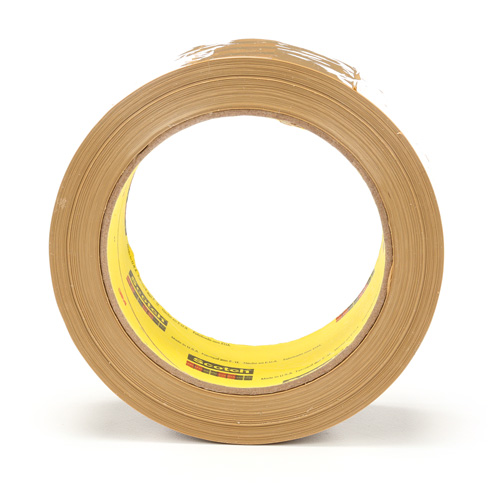 Ruban pour sceller les boîtes Scotch 375, Adh&eacute;sif Thermofusible, 3,1 mils, 48 mm (2") x 50 m (164') Seaboard Timber Mart