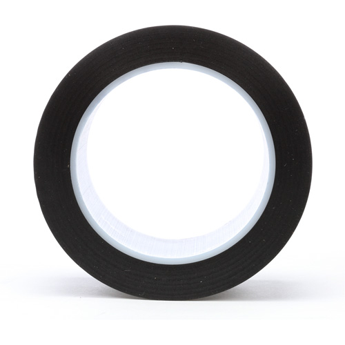 471 Vinyl Tape, 50.8 mm (2") W x 32.9 m (108') L, 5.2 mils, Black Seaboard Timber Mart