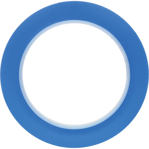 Ruban en vinyle 471, 6 mm (1/4") la x 32,9 m (108') lo, 5,2 mils, Bleu Seaboard Timber Mart