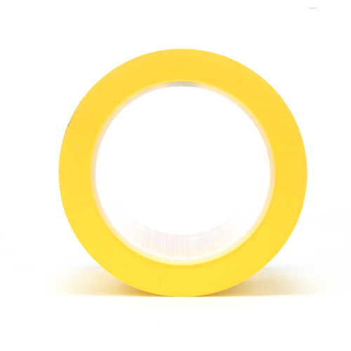 471 Vinyl Tape, 102 mm (4") W x 32.9 m (108') L, 5.2 mils, Yellow Seaboard Timber Mart