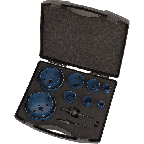 Electrician's Master Holesaw Kit, 12 Pieces Seaboard Timber Mart