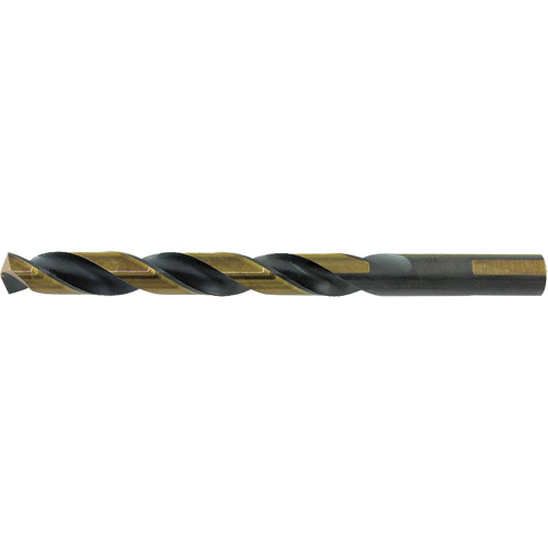 Foret de type Prentice M2 de premi&egrave;re qualit&eacute; noir et dor&eacute; Jet-Kut, 9/16", Acier rapide, Pointe de 135° Seaboard Timber Mart