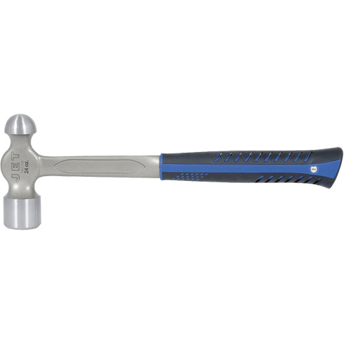 JSBP-24 Super Heavy-Duty All-Steel Ball Pein Hammer, 24 oz. Head Weight, Polished Face, Solid Steel Handle Seaboard Timber Mart