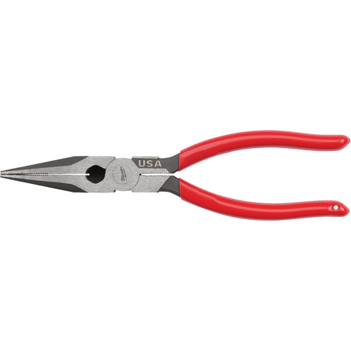 Long Nose Dipped Grip Pliers, 8" L Seaboard Timber Mart