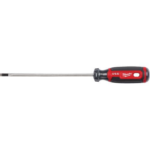 Tournevis d&eacute;b&eacute;niste, Tige de 3/16", Ronde, 254 mm lo, Prise en Coussin&eacute;e Seaboard Timber Mart