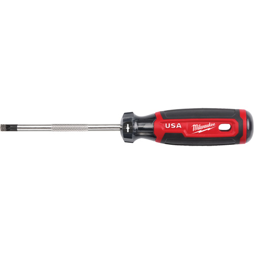 Tournevis ECX, Tige de #1, Ronde, 211 mm lo, Prise en Coussin&eacute;e Seaboard Timber Mart
