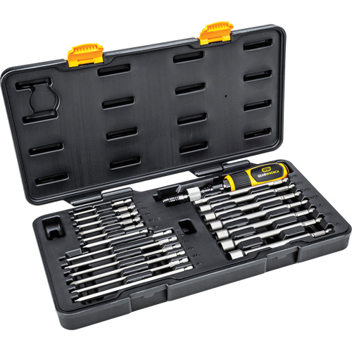 Jeu de tournevis dynamom&eacute;triques 1/4" 20 mcx, Gamme de couple 10 - 50 lb-po, 16" Longueur Seaboard Timber Mart