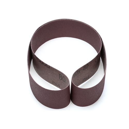 Cloth Belt 241D, 3" W X 24" L, Aluminum Oxide, 80 Grit Seaboard Timber Mart