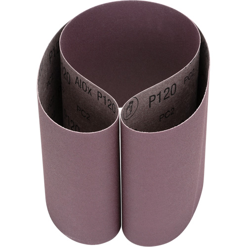 Cloth Belt 241D, 6" W x 48" L, Aluminum Oxide, P120 Grit Seaboard Timber Mart