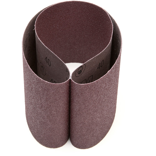Courroie abrasive en toile 341D, 6" la x 48" lo, Oxyde d'aluminium, Grain 40 Seaboard Timber Mart