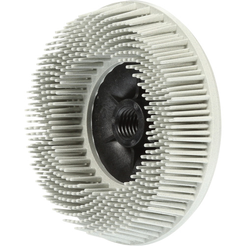 Disques radiaux bristle pour meuleuses angulaires Scotch-Brite, C&eacute;ramique, Grain 120, 4-1/2" dia. Seaboard Timber Mart