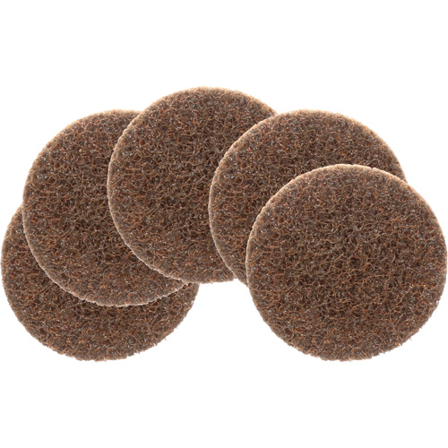 Scotch-Brite Roloc Surface Conditioning Disc, 2" Dia., Coarse Grit, Aluminum Oxide Seaboard Timber Mart