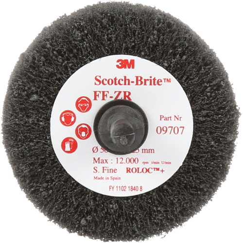 Scotch-Brite Cut & Polish Flap Brush, Aluminum Oxide, Fine Grit, 2" x 1" x 1/4" Seaboard Timber Mart