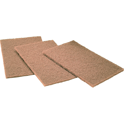 Scotch-Brite Hand Pads, Aluminum Oxide, 6" x 9", Coarse Grit Seaboard Timber Mart