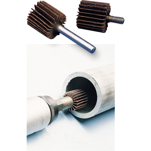 General Purpose Flap Wheel, Aluminum Oxide, 60 Grit, 2" x 1" x 1/4" Seaboard Timber Mart