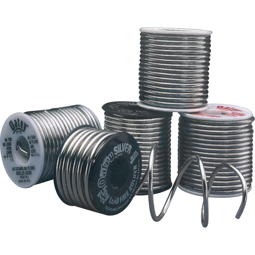 40/60 General Purpose Solder, Lead-Based, 40% Tin 60% Lead, Acid Core, 0.125" Dia. Seaboard Timber Mart