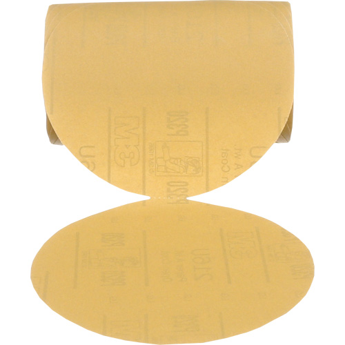 Disque dor&eacute; en rouleau Stikit, 6" dia., Grain P320, Oxyde d'aluminium Seaboard Timber Mart