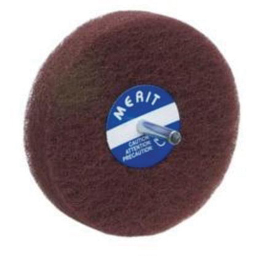 Disques non tiss&eacute;s Abrasotex, 4" dia., Grain Fin, Oxyde d'aluminium Seaboard Timber Mart