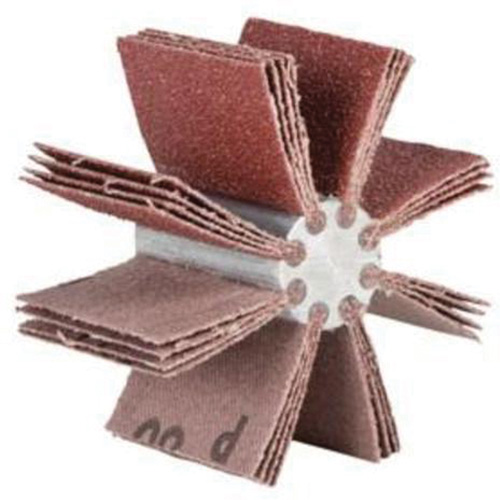 Plain Flap B-810 Bore Polisher, Aluminum Oxide, 120 Grit, 2-3/4" x 1-1/2" x Seaboard Timber Mart