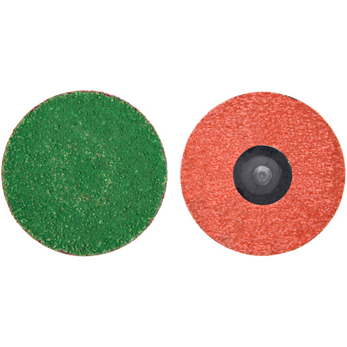 Zirc Plus Quick-Change Cloth Disc, 3" Dia., 120 Grit, Zirconia Alumina Seaboard Timber Mart