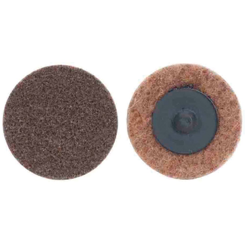 Non-Woven Quick-Change Discs, 2" Dia., Extra Coarse Grit, Aluminum Oxide Seaboard Timber Mart